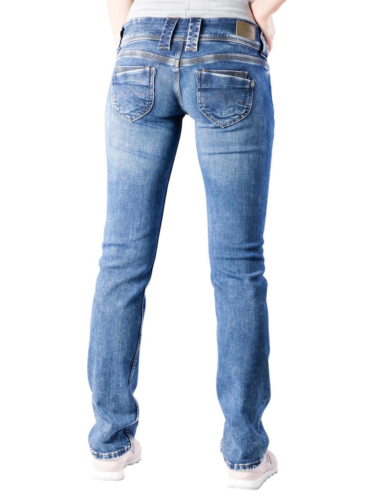 pepe jeans regular fit low waist straight leg