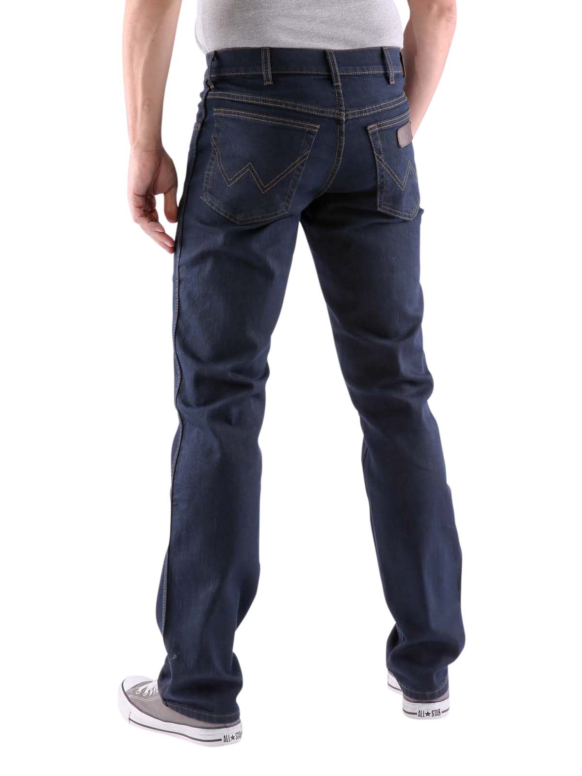wrangler jeans texas stretch blue black